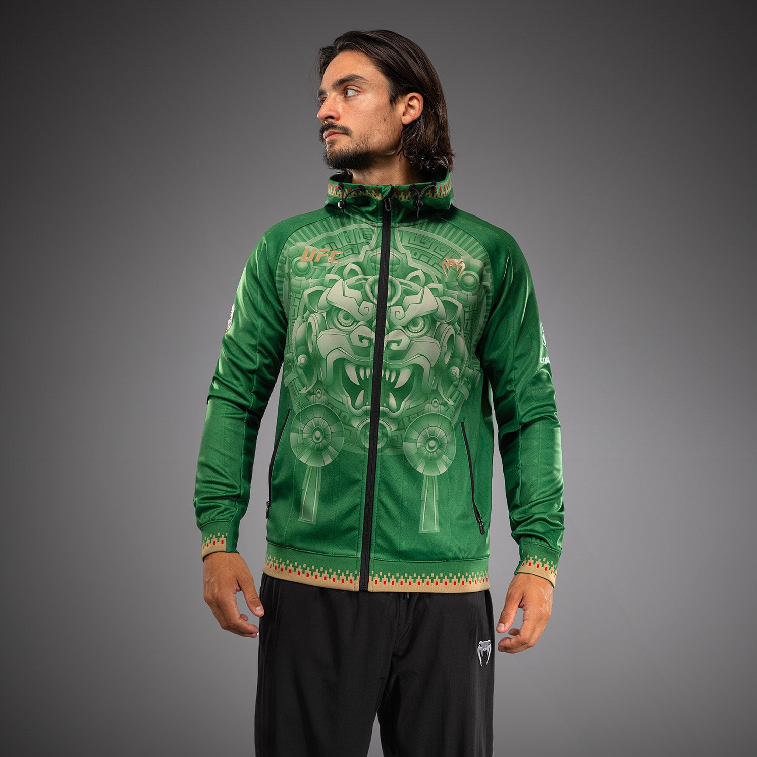 Sweat à Capuche UFC Noche 2.0 by Venum Authentic Fight Night - Vert - product-type_Vestes