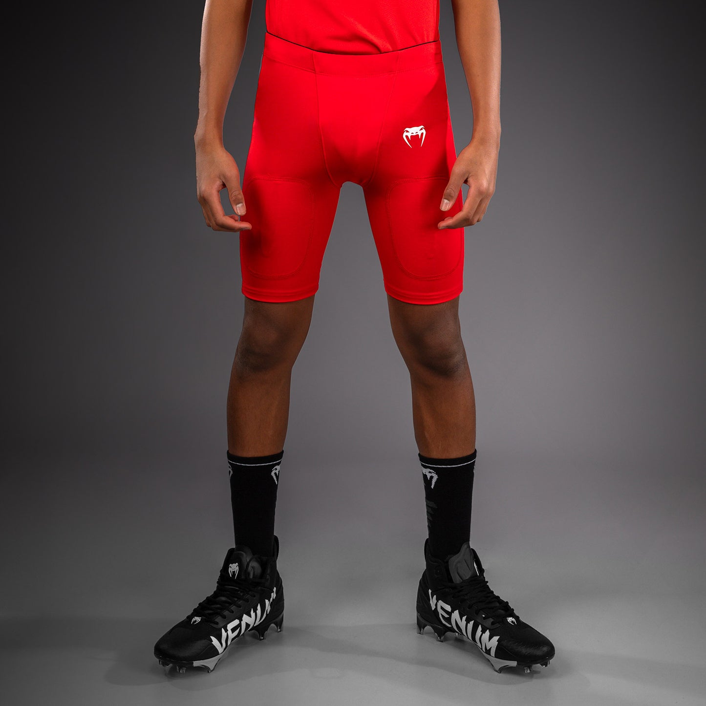 Short de Compression pour Enfants Venum Elite Football - Rouge - product-type_Shorts de training