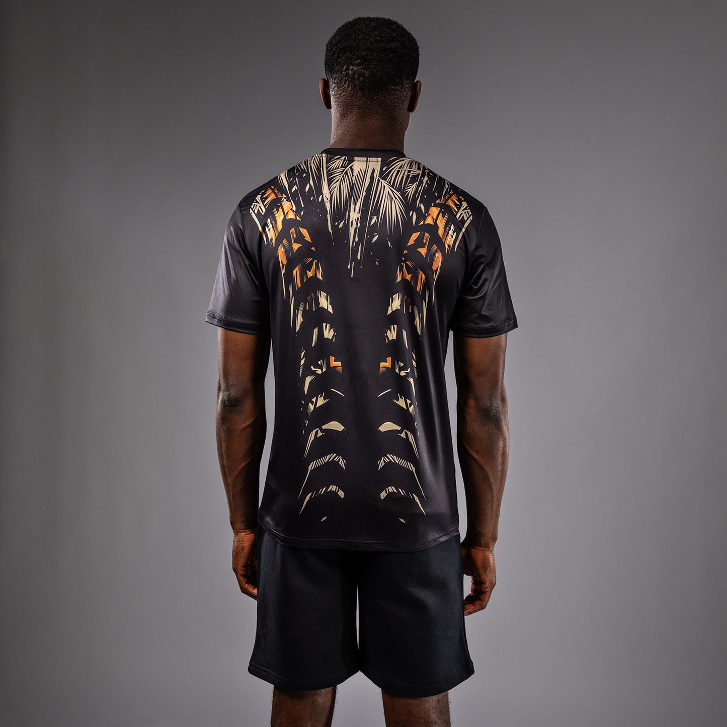 T-Shirt Dry-Tech Venum Tiger - Noir/Orange Néon - product-type_T-Shirts Dry Tech