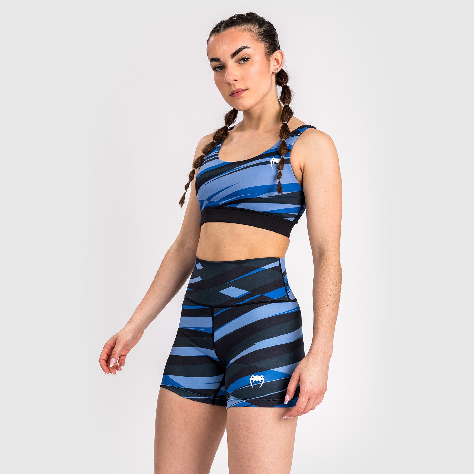 Short de Compression pour Femmes Venum Abyss - Bleu Foncé - product-type_Shorts de compression