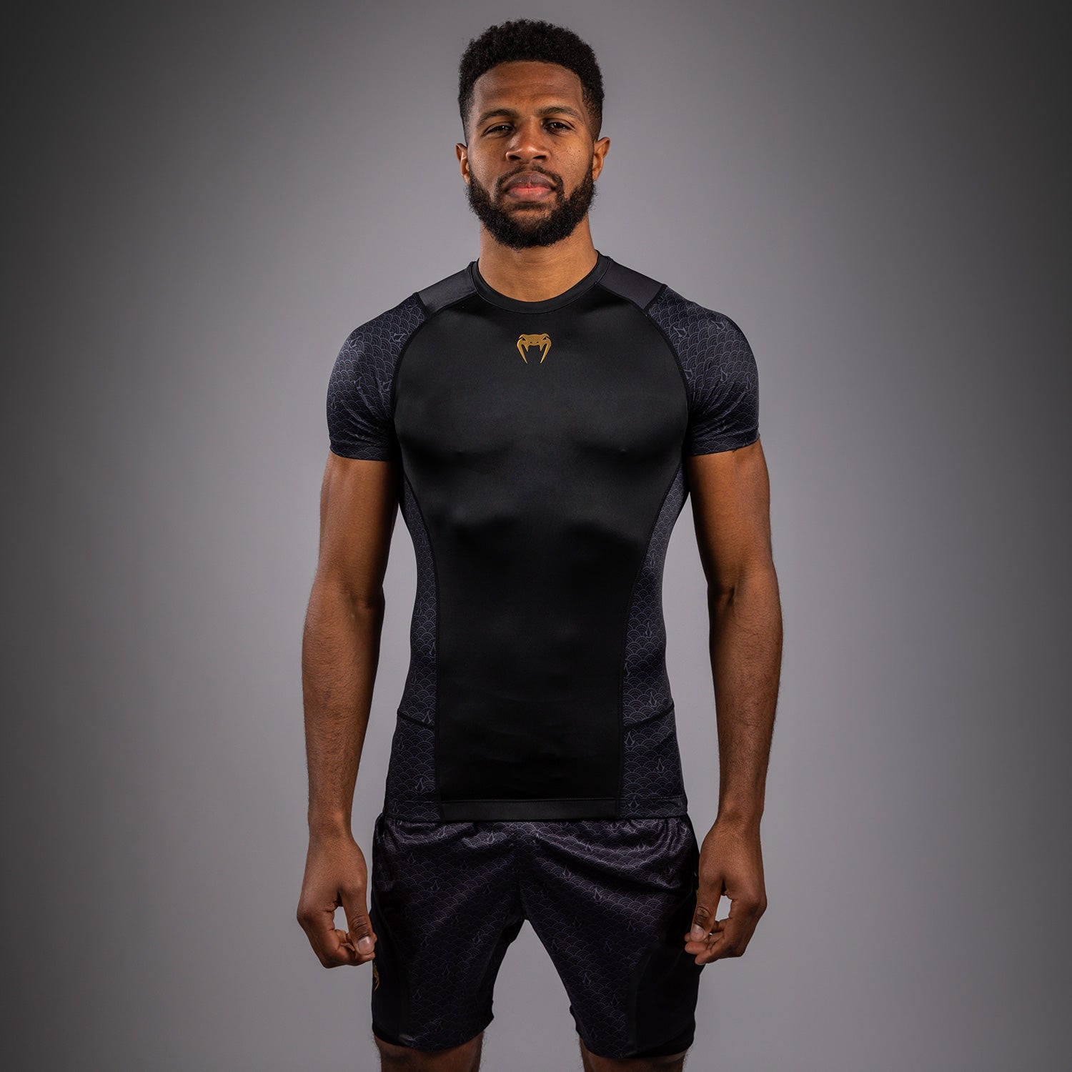 Rashguard Manches Courtes Venum x Assassin's Creed Shadows - Noir - product-type_T-Shirts de Compression