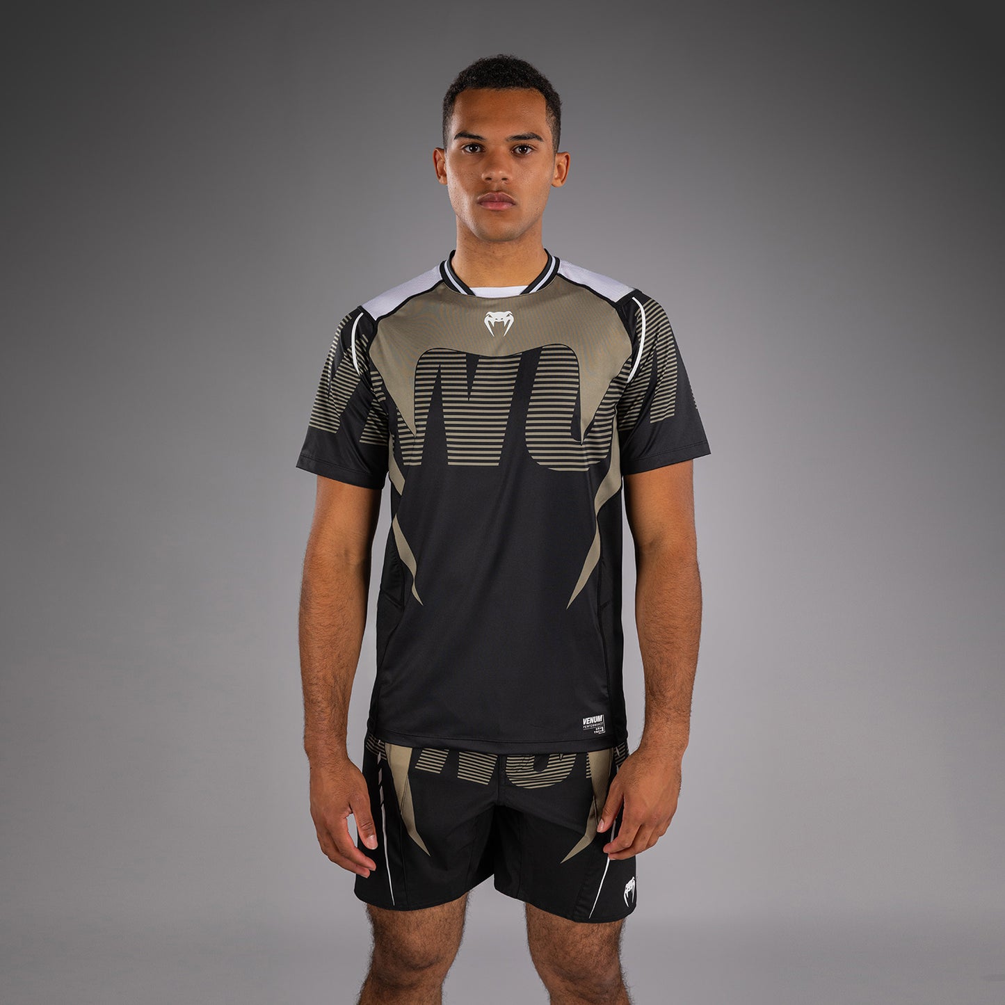 T-shirt Technique Venum Adrenaline Dry Tech – Noir/Sable - product-type_T-Shirts Dry Tech