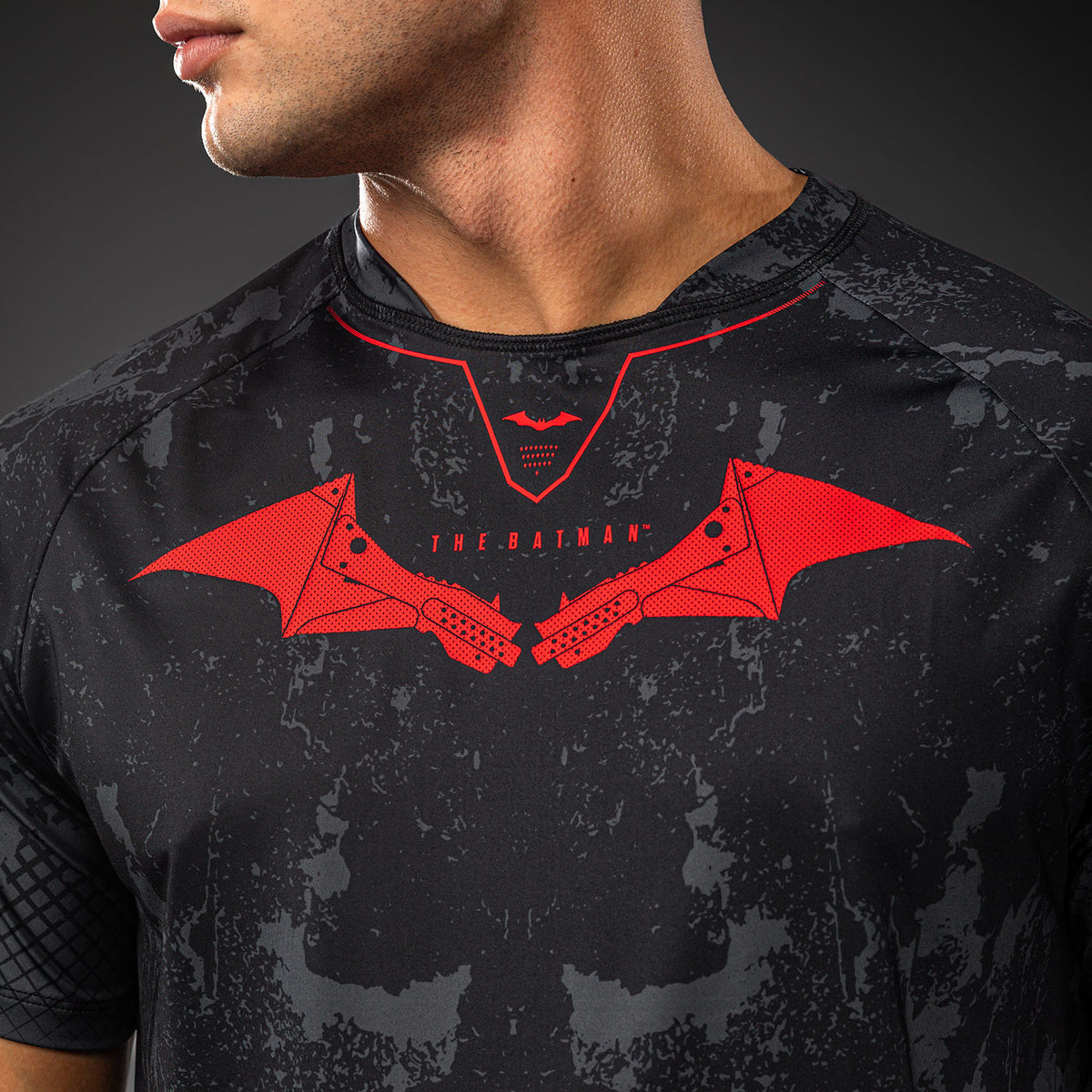 T-shirt Dry-Tech Venum x Batman - Noir/Gris/Rouge