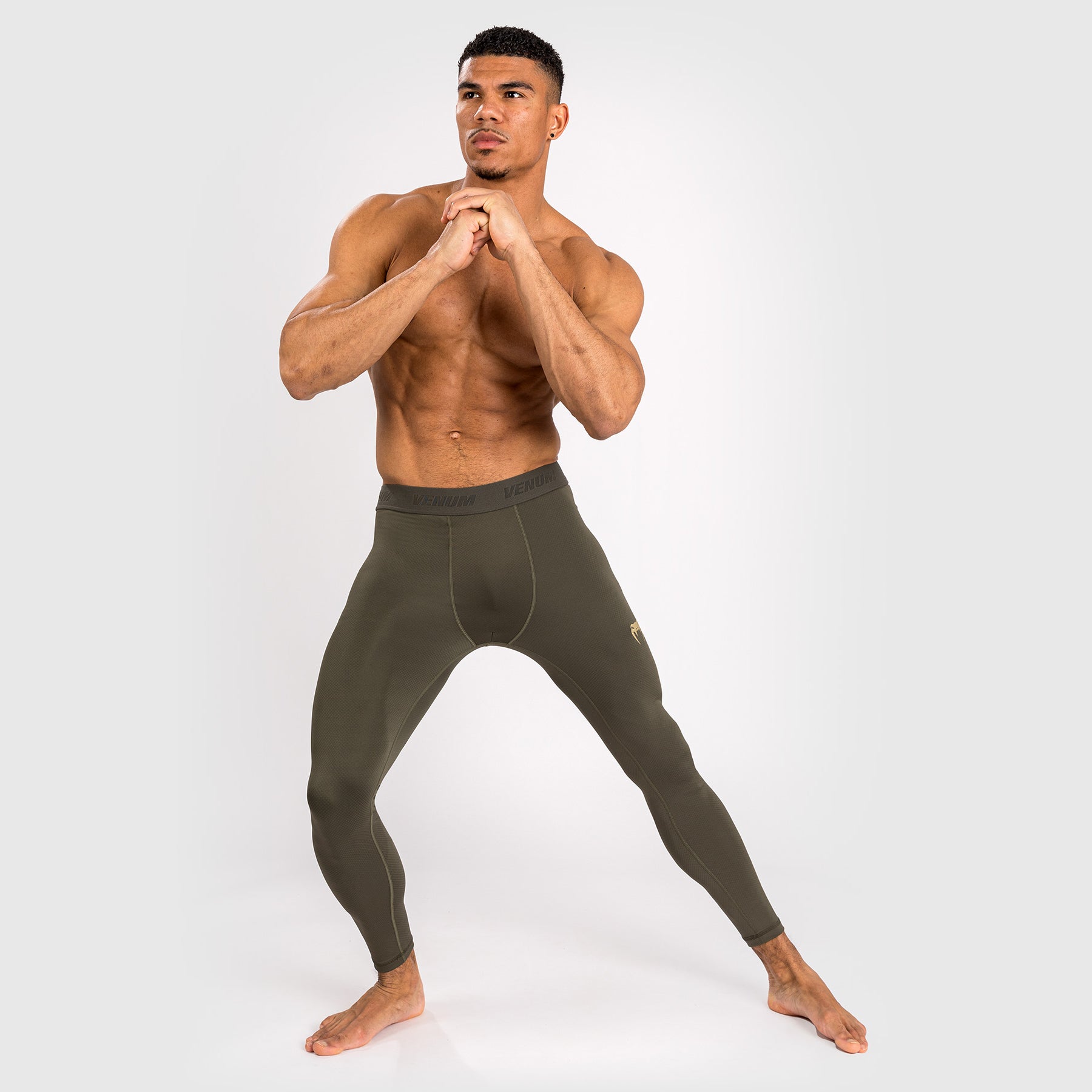 Pantalon de compression pour hommes Venum Contender - Kaki - product-type_Pantalons de Compression