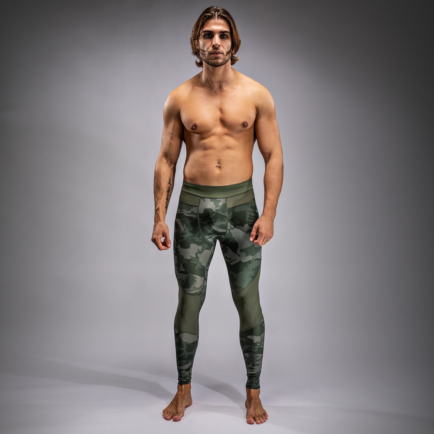 Pantalon de Compression Venum G-Fit Air pour Hommes - Camo Militaire - product-type_Pantalons de Compression
