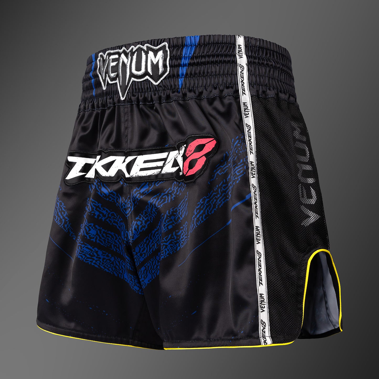 Short de Muay Thaï King Venum x TEKKEN 8 - Noir/Jaune - product-type_Shorts de Muay Thai