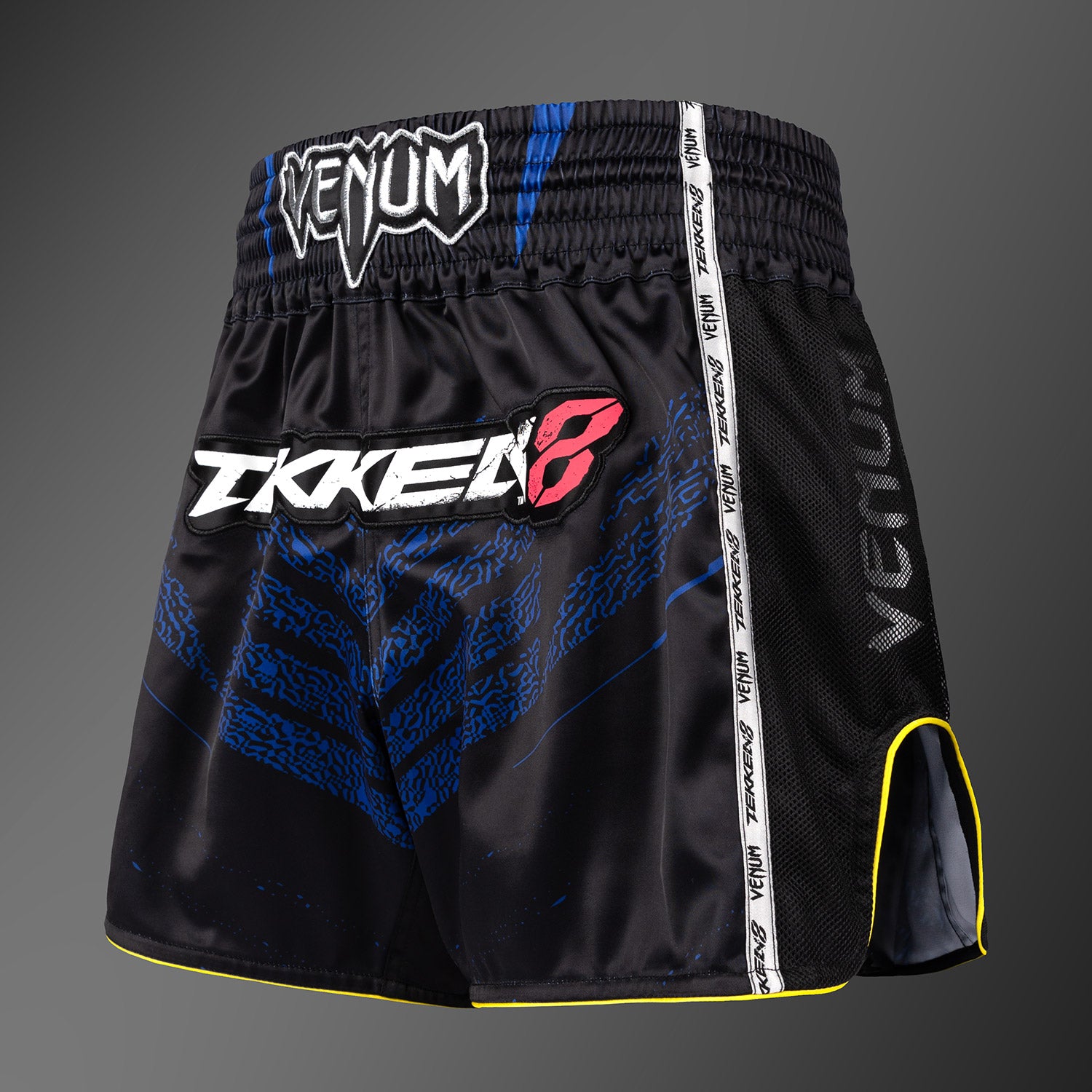 Short de Muay Thaï King Venum x TEKKEN 8 - Noir/Jaune - product-type_Shorts de Muay Thai