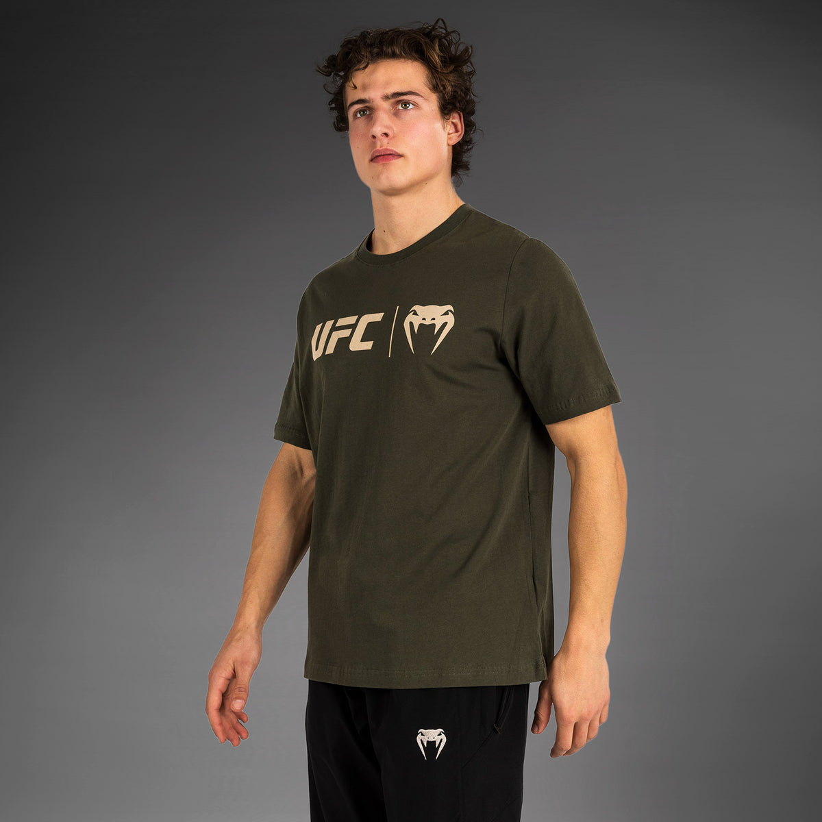 T-Shirt UFC Venum Classic - Kaki/Bronze - product-type_T-Shirts