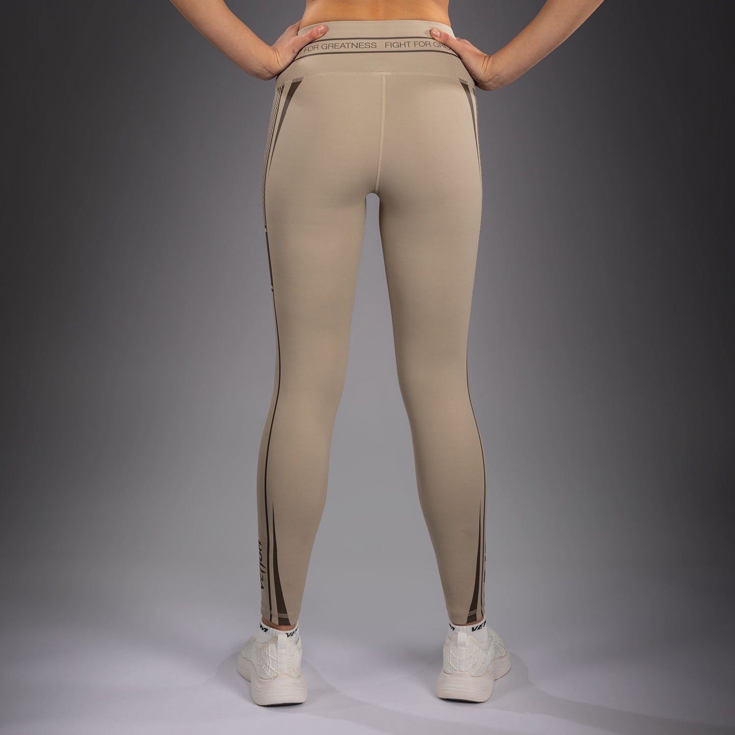 Pantalon de Compression Technique pour Femme Venum UFC Unity by Venum Authentic Fight Week - Sable