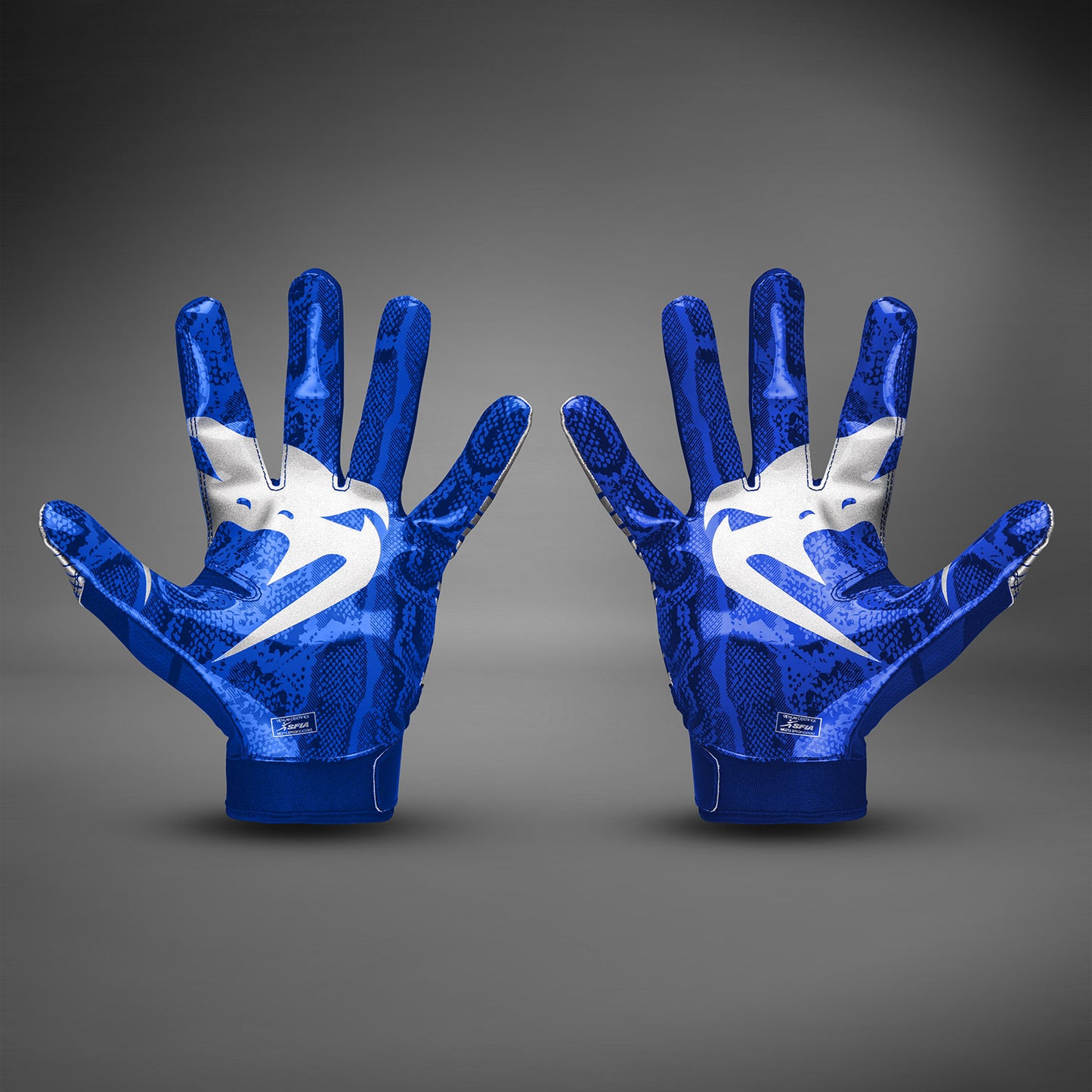 Gants de Football Venum Elite - Bleu Royal/Argent - product-type_Football Gloves
