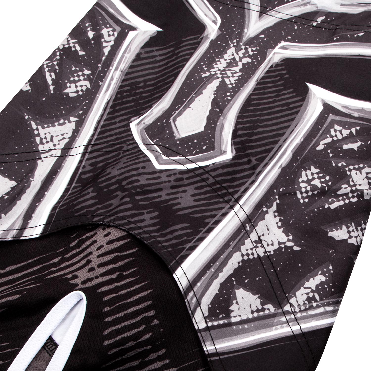 Fightshort Venum Gladiator 3.0 - Noir/Blanc - product-type_Shorts de MMA