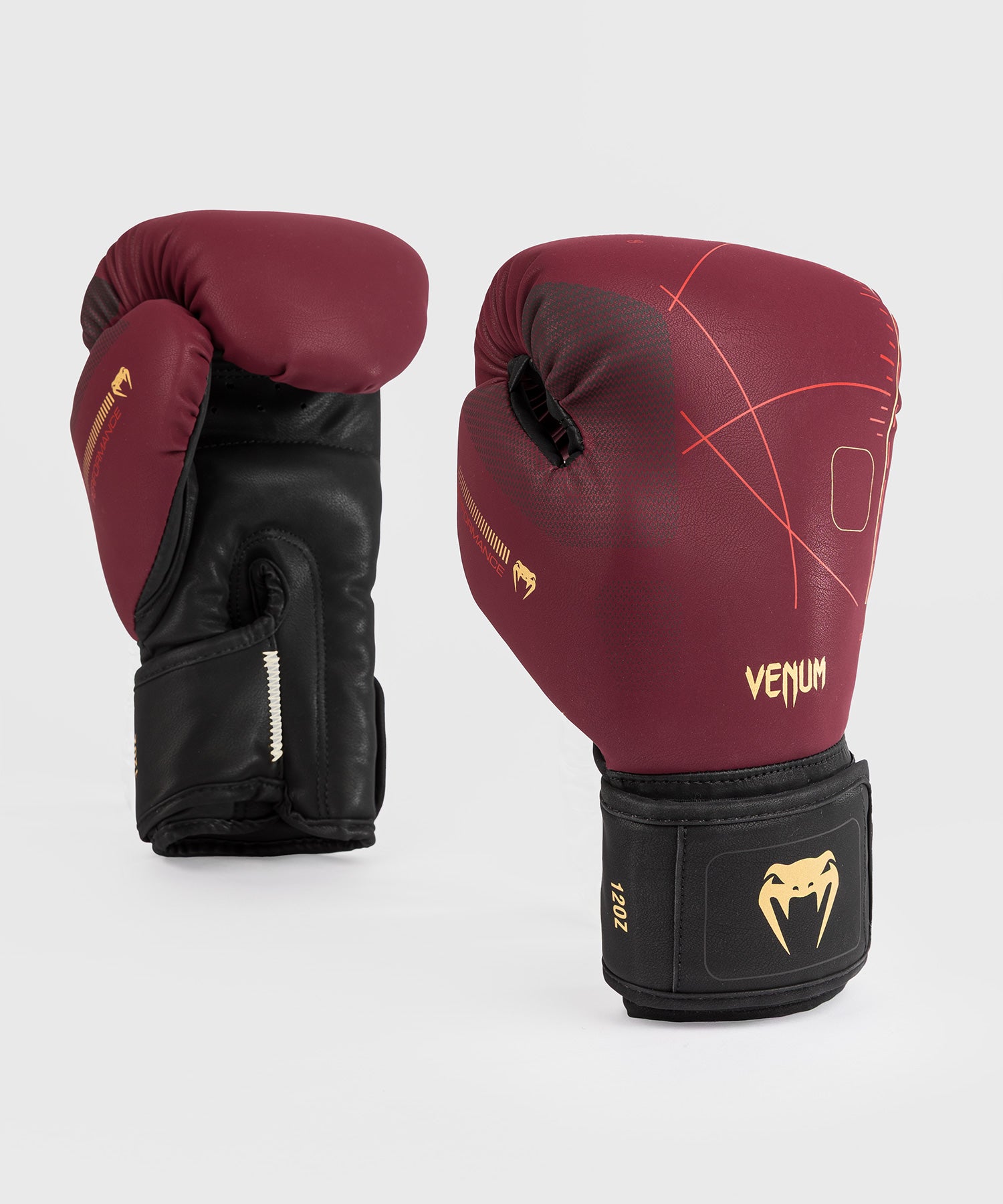 Gants de Boxe Venum Tactical XT- Noir/Bordeaux/Or - product-type_Gants de boxe