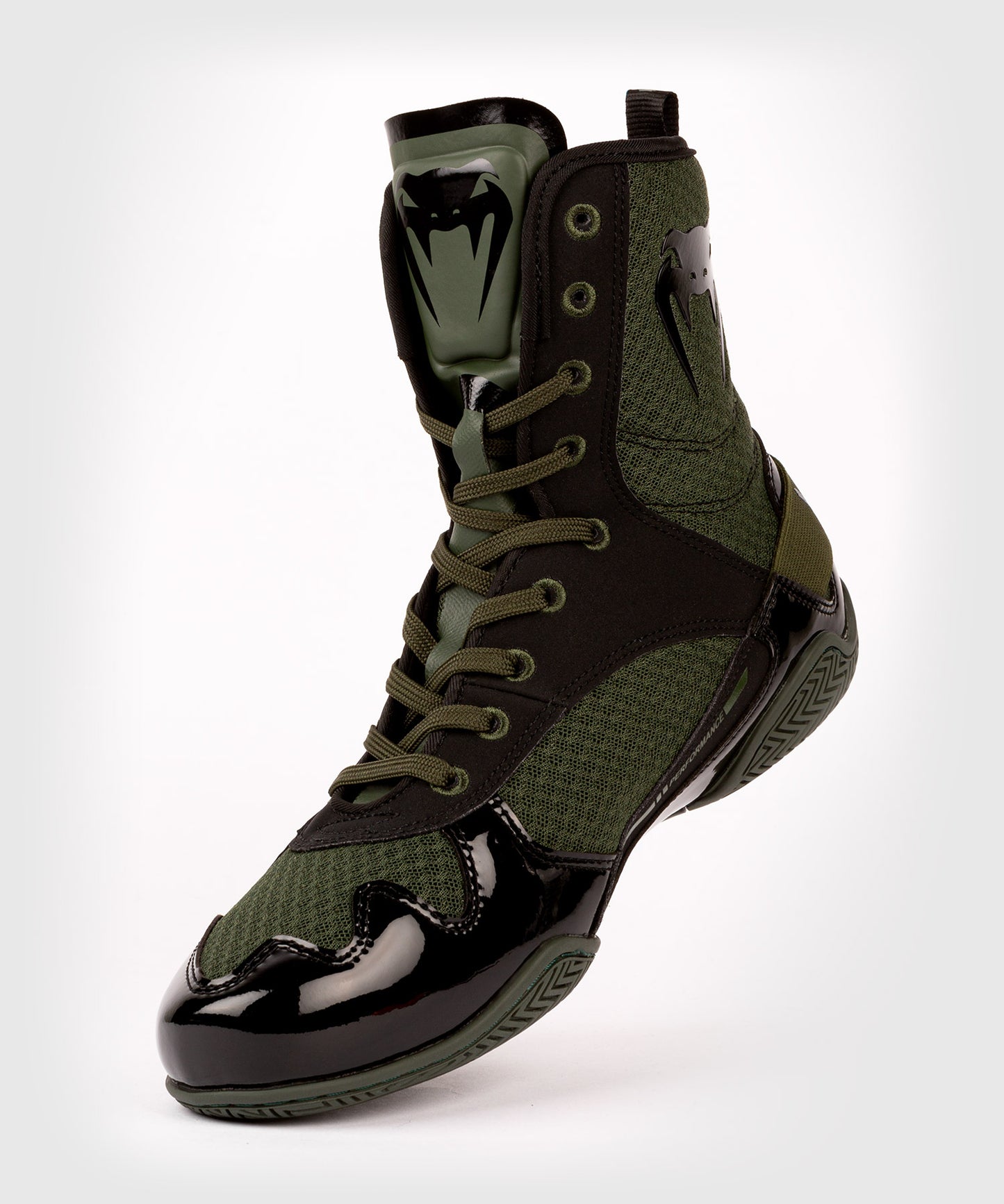 Chaussures de Boxe Venum Elite – Kaki - product-type_Chaussures de boxe