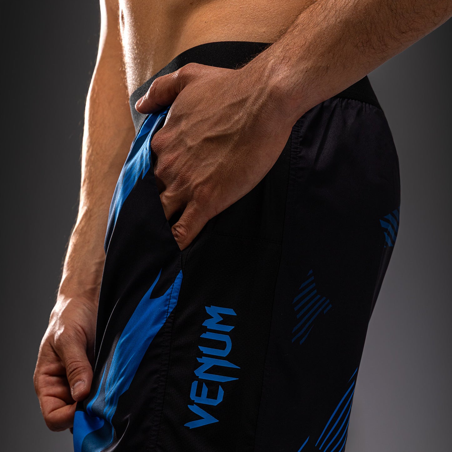 Short d’Entraînement Venum No-Gi 6.0 - Noir/Bleu
