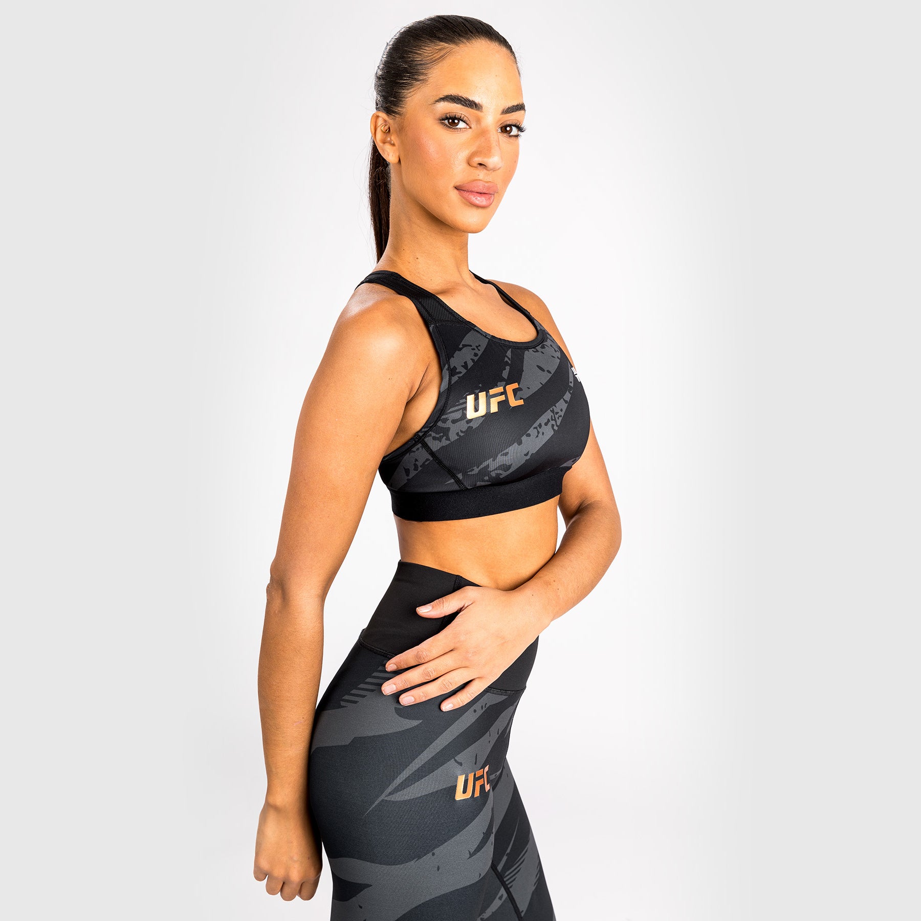 Brassière de Sport pour Femmes UFC Adrenaline by Venum Fight Week - Urban Camo - product-type_Brassières de sport