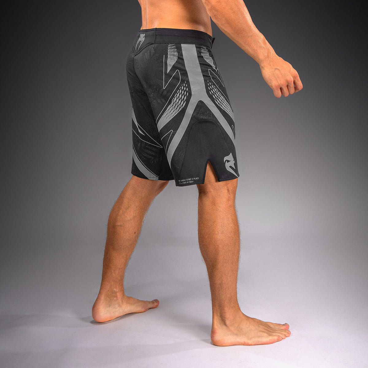 Short de MMA Venum Amazonia Reborn - Noir/Gris
