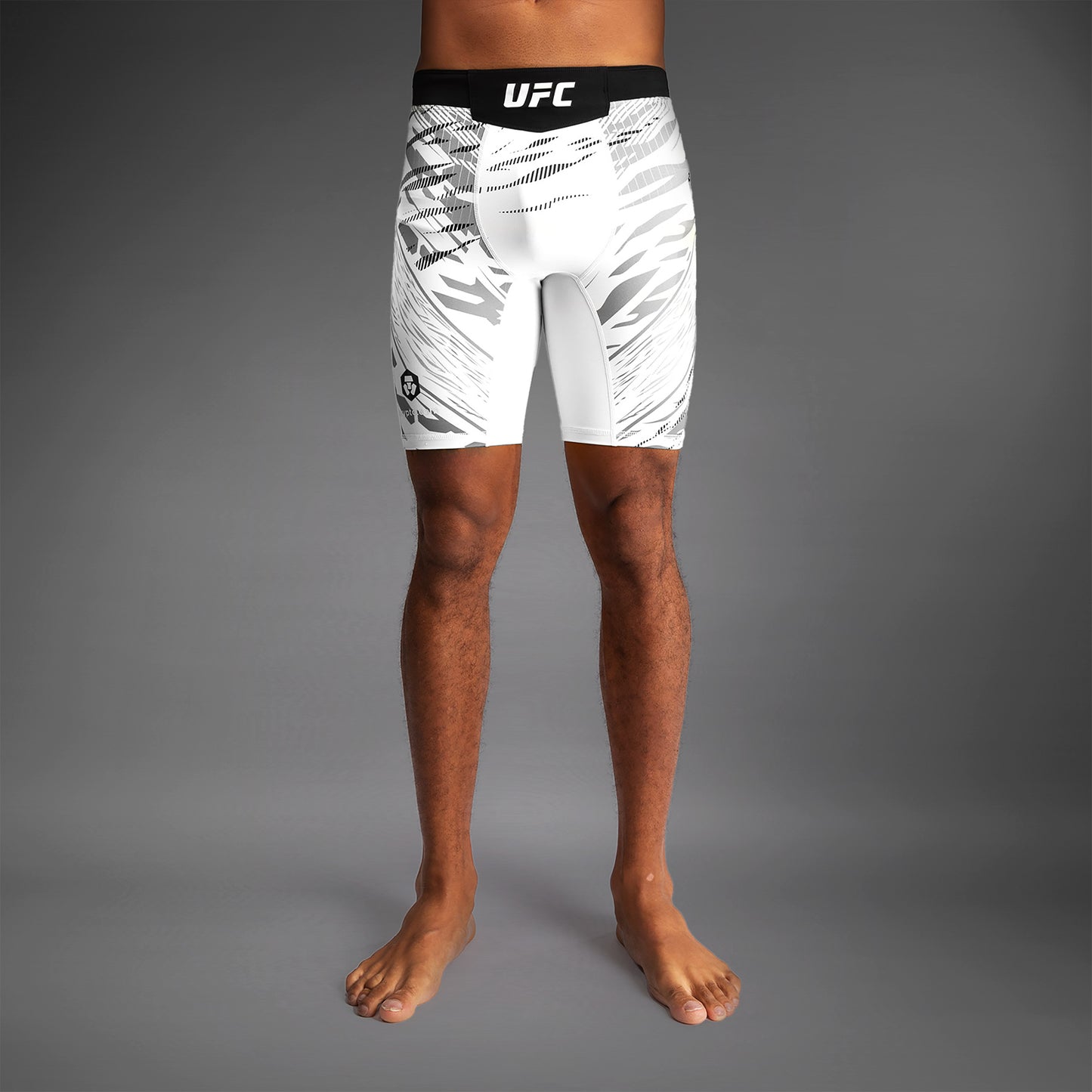 Shorts Vale Tudo pour Hommes UFC Fusion by Venum Personnalisé Authentic Fight Night - Blanc - product-type_Shorts de MMA