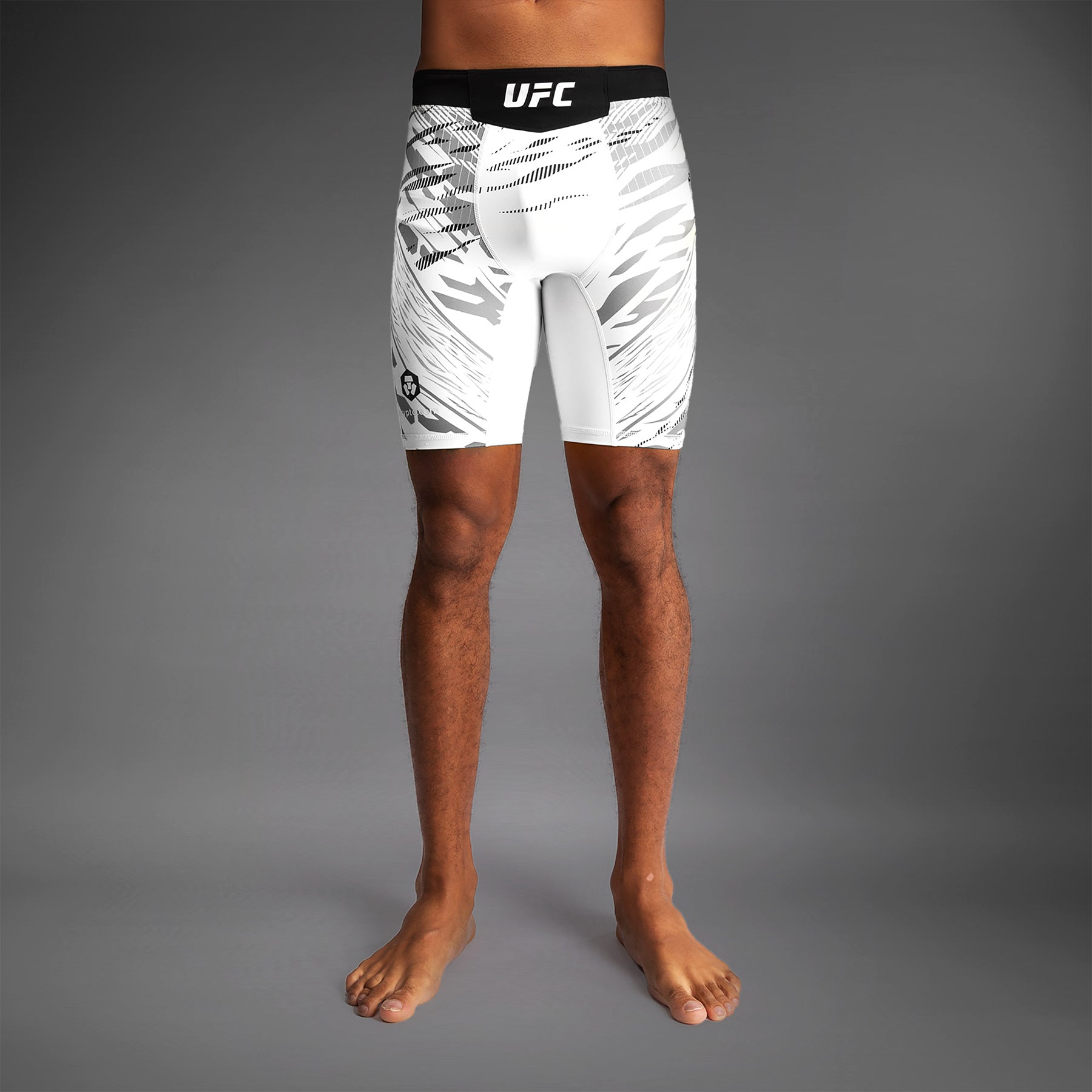 Shorts Vale Tudo pour Hommes UFC Fusion by Venum Personnalisé Authentic Fight Night - Blanc - product-type_Shorts de MMA