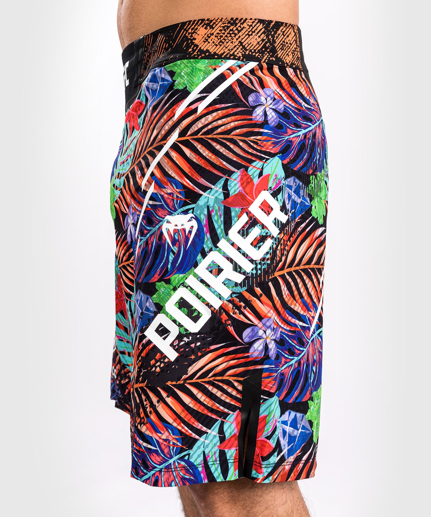 Short de Combat coupe longue pour Hommes UFC Unrivaled by Venum Dustin Poirier - Bleu - product-type_Shorts de MMA