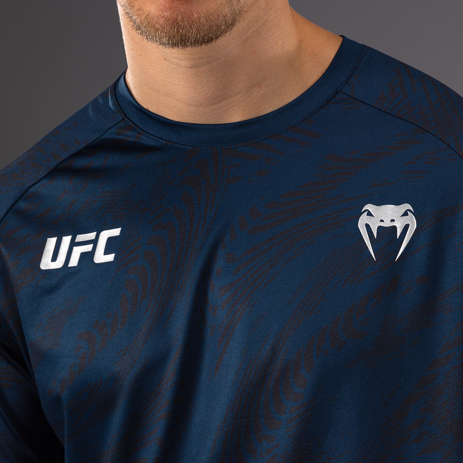 T-shirt Dry-Tech UFC Fusion by Venum Fight Week - Bleu Océanique - product-type_T-Shirts Dry Tech
