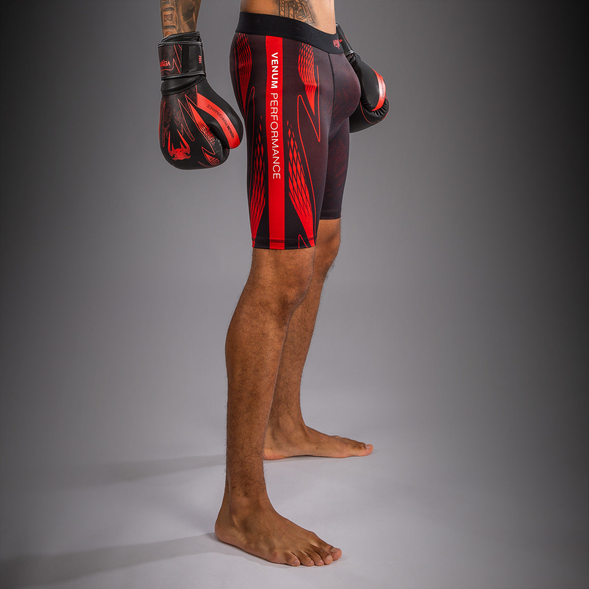 Short de compression Venum Amazonia Reborn - Noir/Rouge