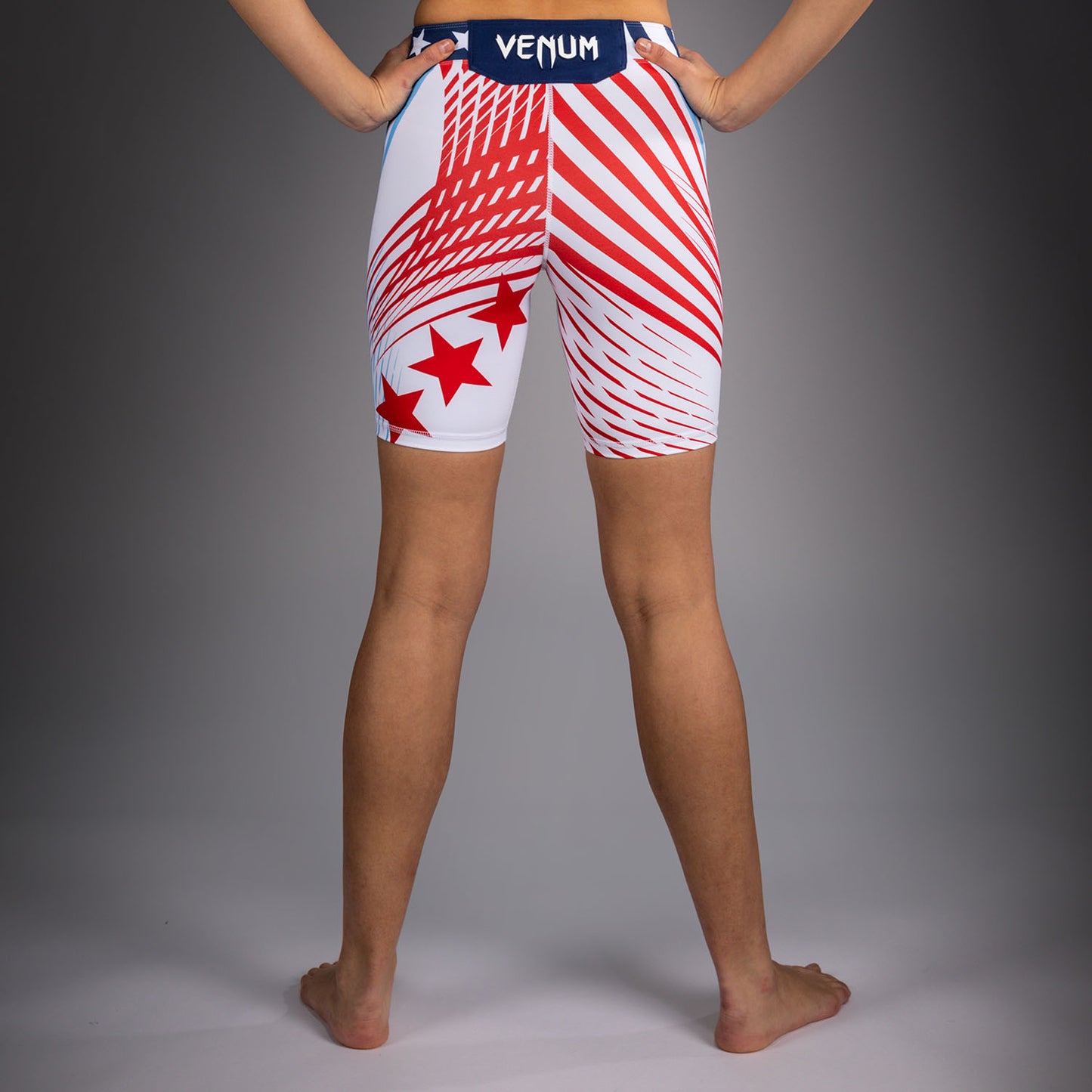 Official UFC Freedom 250 by Venum Authentic Short Vale Tudo coupe longue pour femme - Blanc - product-type_Shorts de compression