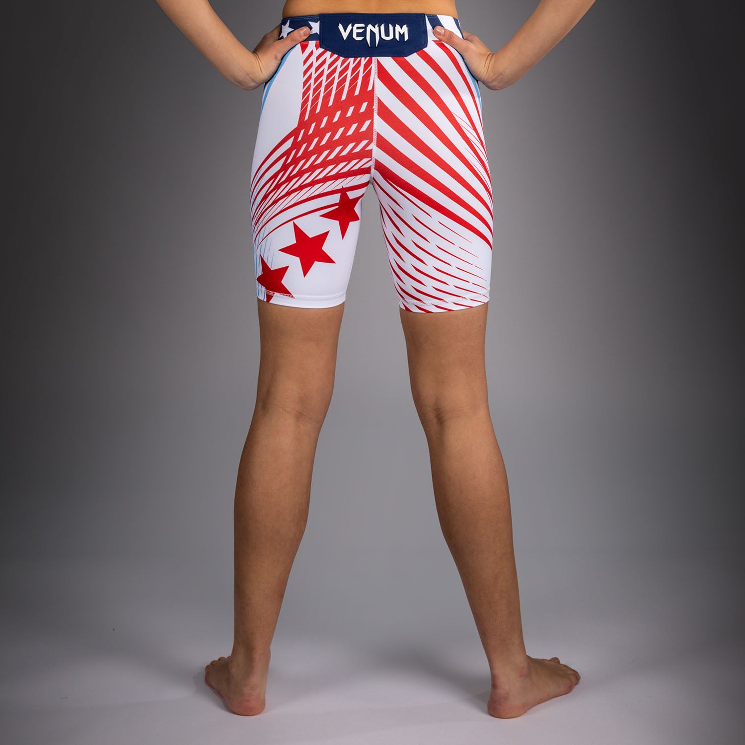 Official UFC Freedom 250 by Venum Authentic Short Vale Tudo coupe longue pour femme - Blanc - product-type_Shorts de compression