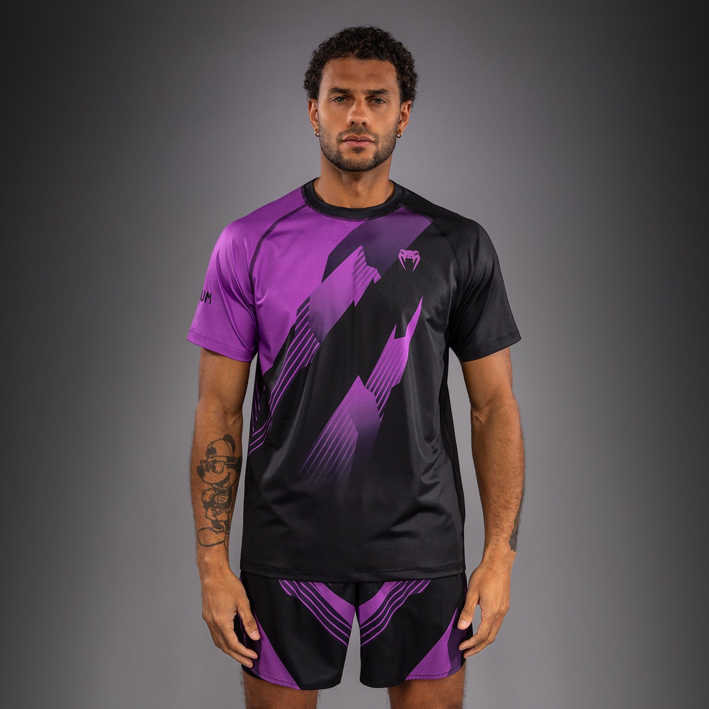 T-shirt Dry Tech Venum No-Gi 6.0 - Noir/Violet