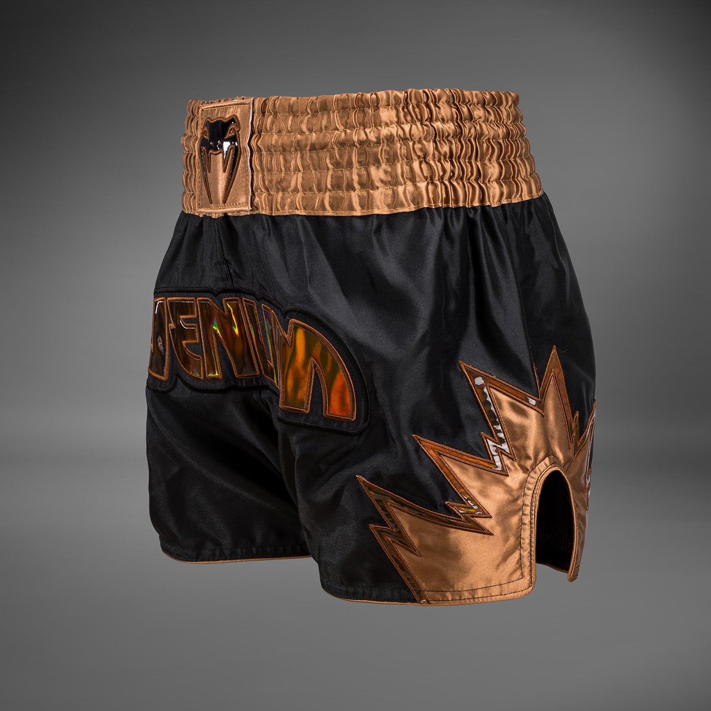 Shorts de Muay Thai Venum Inferno - Noir/Bronze - product-type_Shorts de Muay Thai