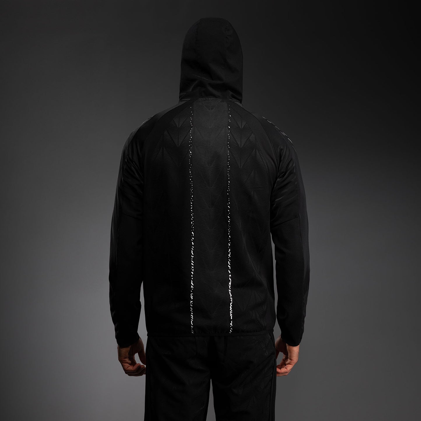 Sweat à capuche Walkout Homme Personnalisé UFC Zenith by Venum Authentic Fight Night - Noir