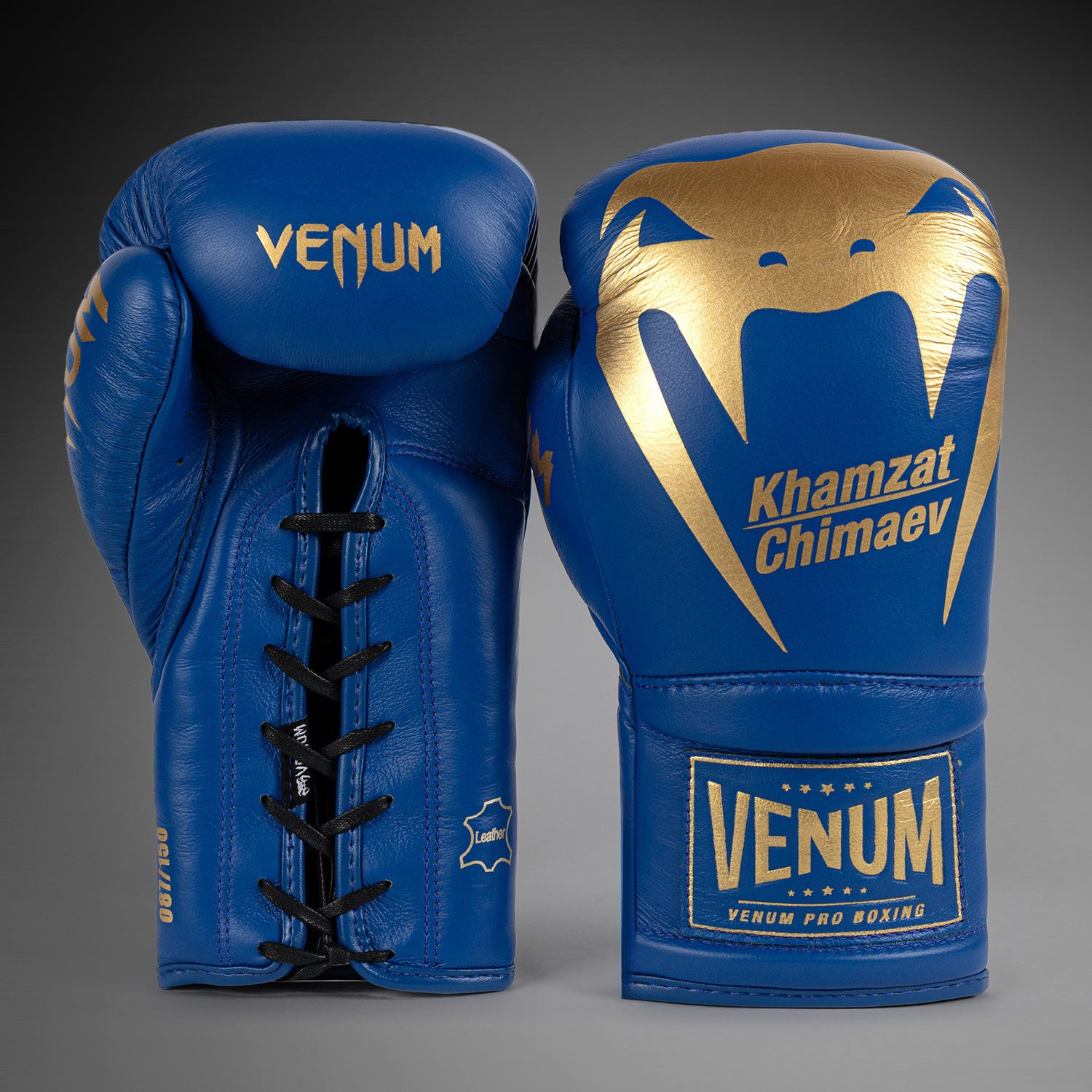 Gants de Boxe Venum x Chimaev - Bleu/Or - product-type_Gants de boxe