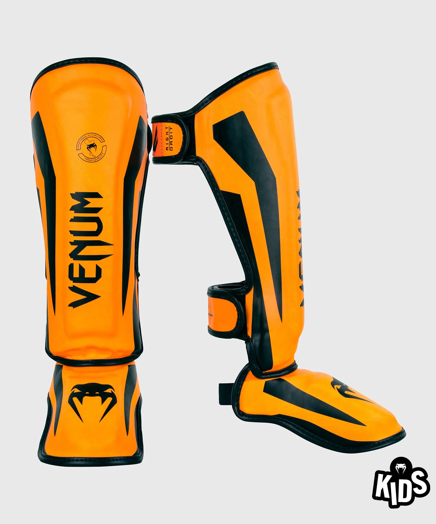 Protège-Tibias enfant Venum Elite – Orange Fluo - product-type_Protège-tibias