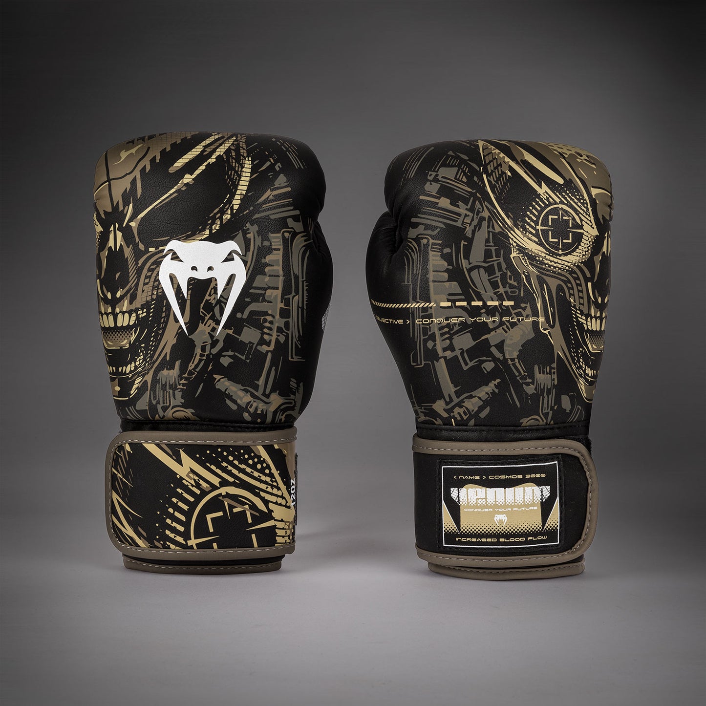 Gants de Boxe Venum Invader - Noir/Sable - product-type_Gants de boxe