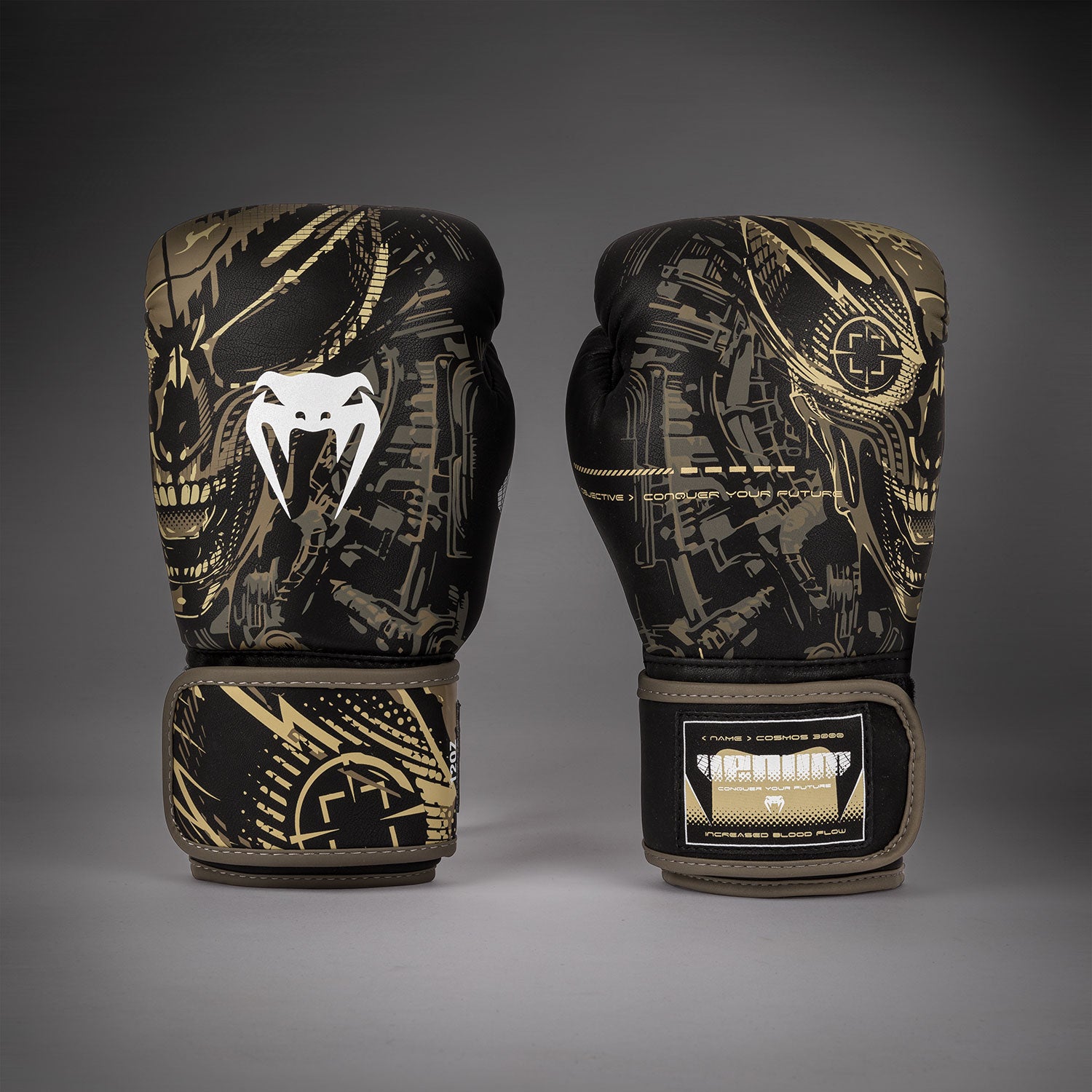 Gants de Boxe Venum Invader - Noir/Sable - product-type_Gants de boxe