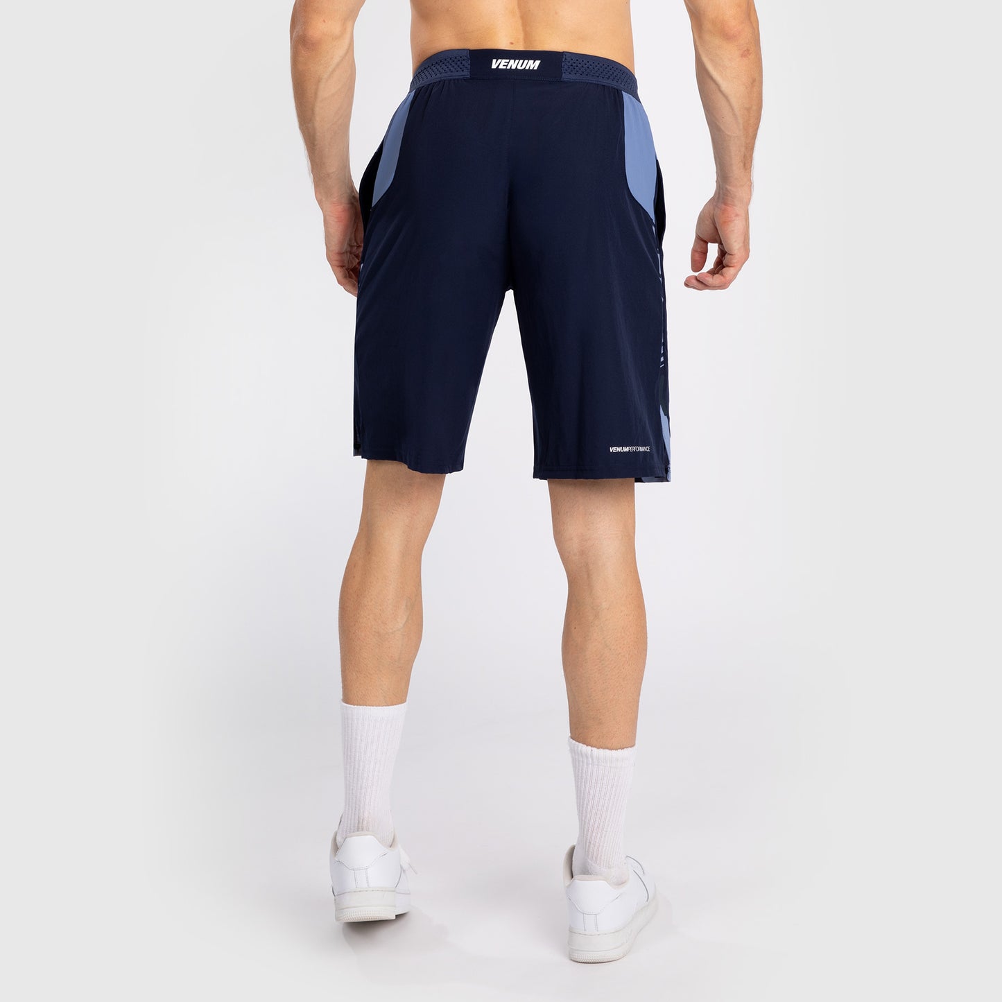 Short de training pour Hommes Venum Tempest - Bleu Marine/Bleu - product-type_Shorts de training