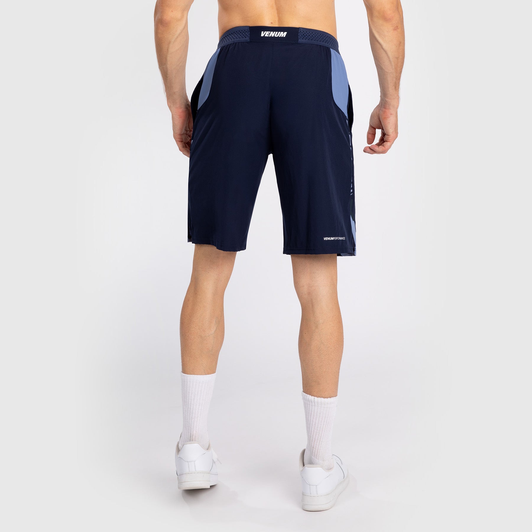Short de training pour Hommes Venum Tempest - Bleu Marine/Bleu - product-type_Shorts de training