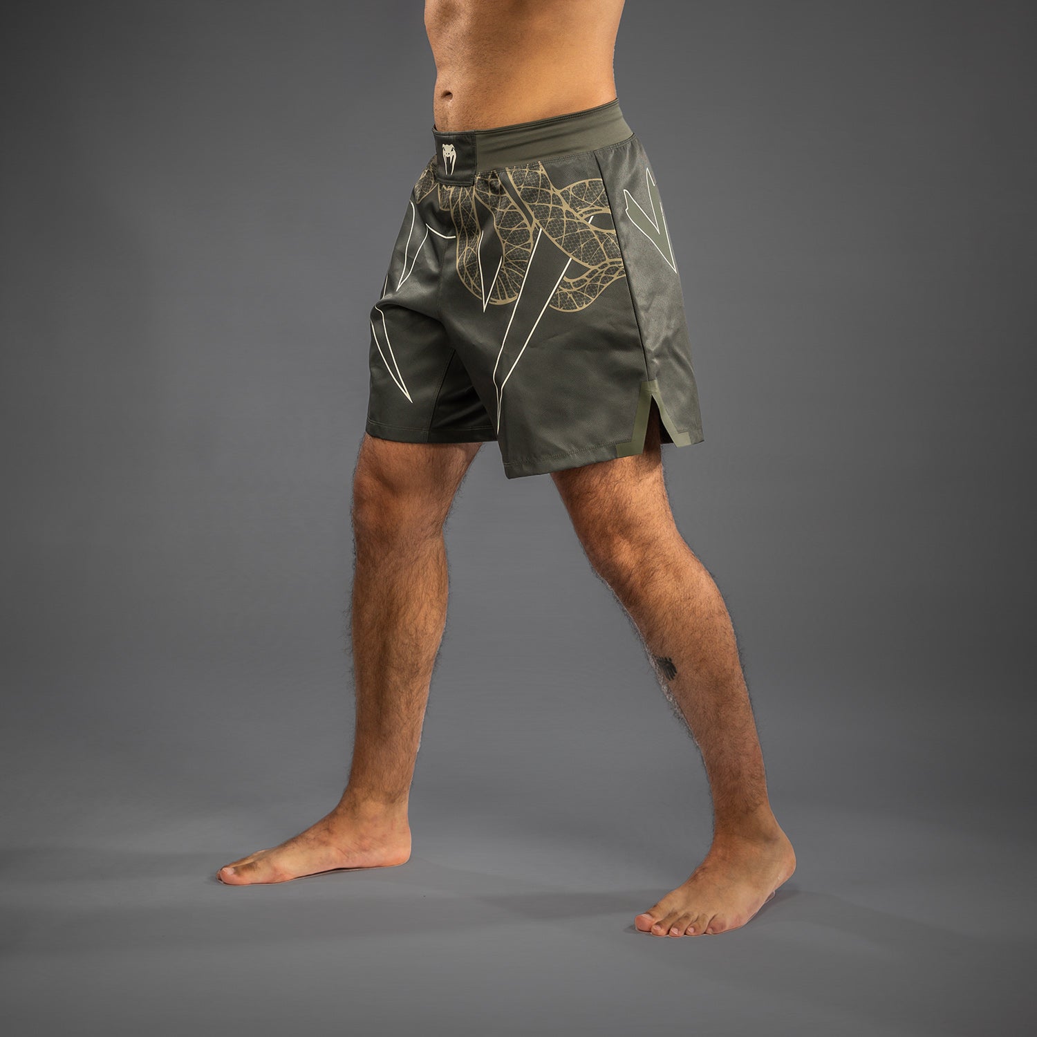 Short de Combat Venum Serpenti – Kaki/Bronze/Ivoire - product-type_Shorts de MMA