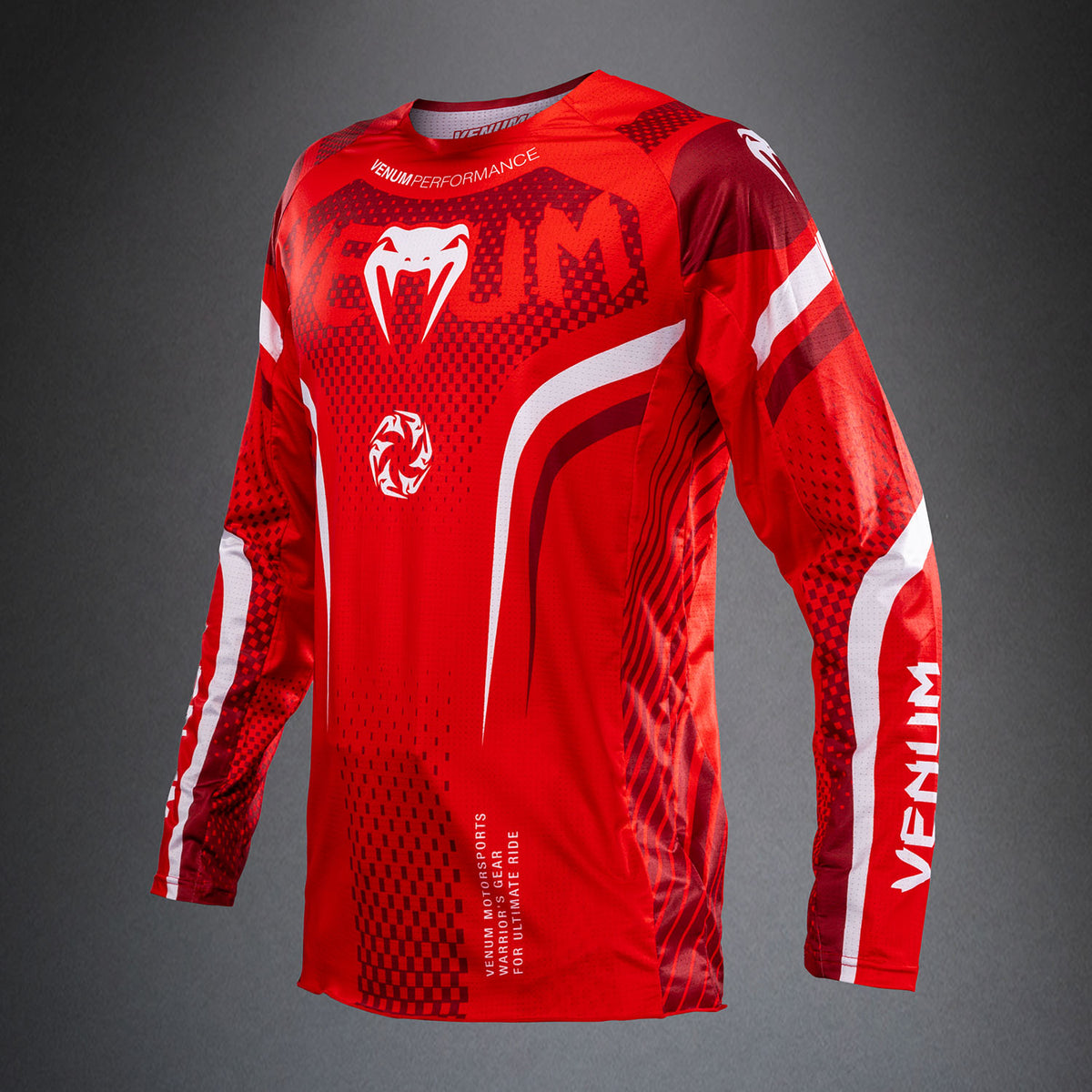 Maillot de Motorsports Venum MX Challenger - Rouge