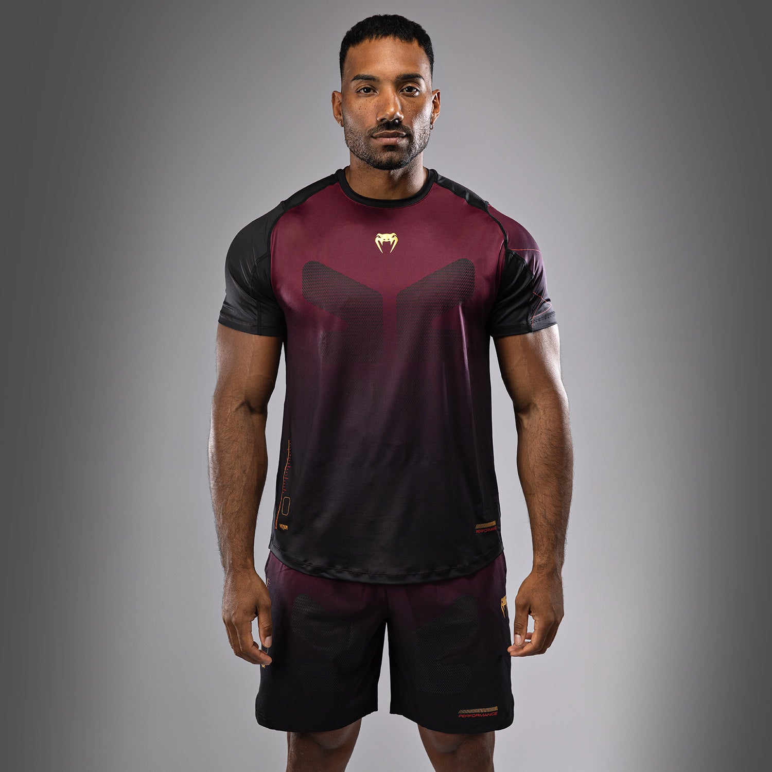 T-Shirt Dry-Tech Venum Tactical XT- Noir/Bordeaux/Or - product-type_T-Shirts Dry Tech
