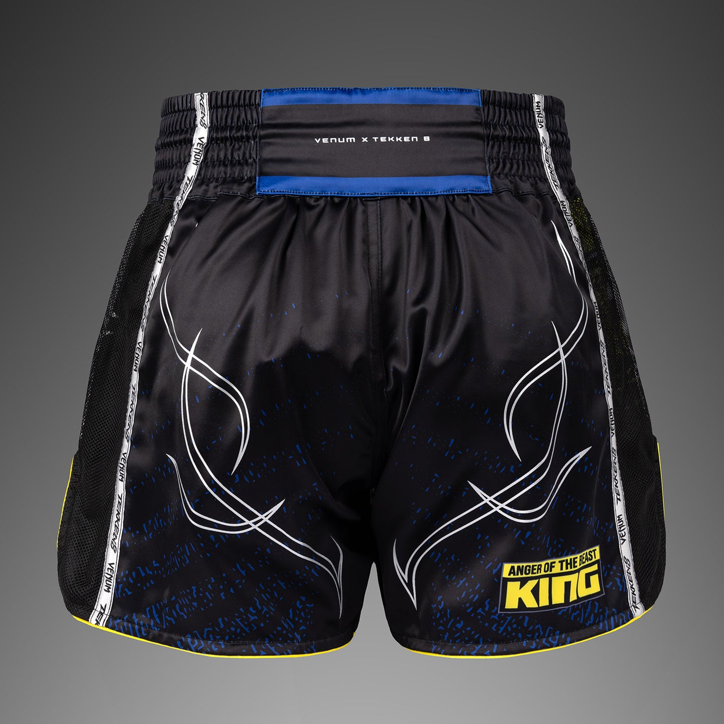 Short de Muay Thaï King Venum x TEKKEN 8 - Noir/Jaune - product-type_Shorts de Muay Thai