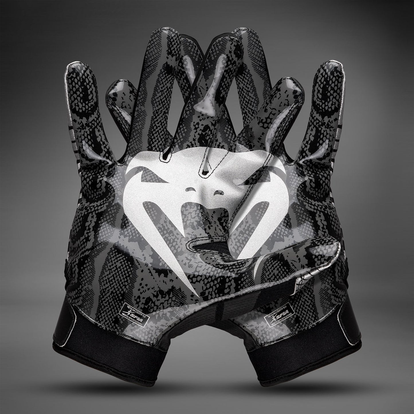 Gants de Football Venum Elite - Noir/Argent - product-type_Football Gloves