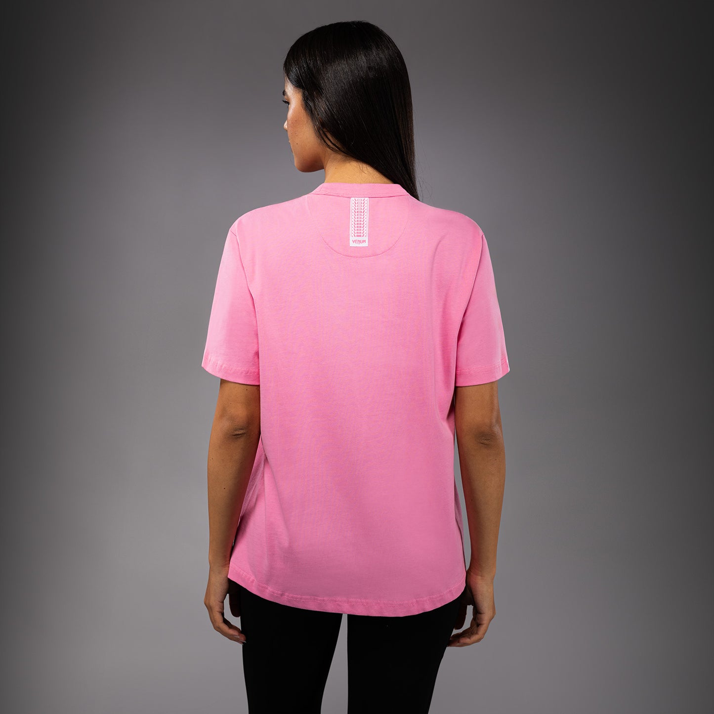 T-shirt Venum Silent Power - Rose Bonbon