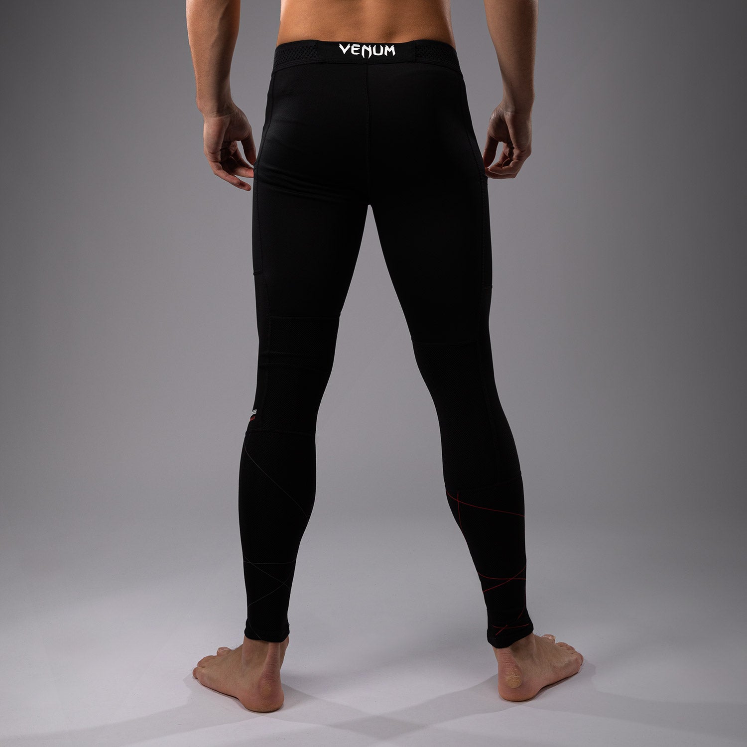 Pantalon de Compression Venum Tactical XT- Noir/Rouge Feu - product-type_Pantalons de Compression