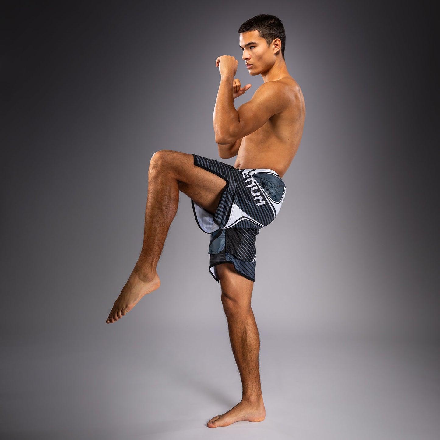 Short de Combat Venum Camo Hero - Bleu Marine Foncé/Bleu