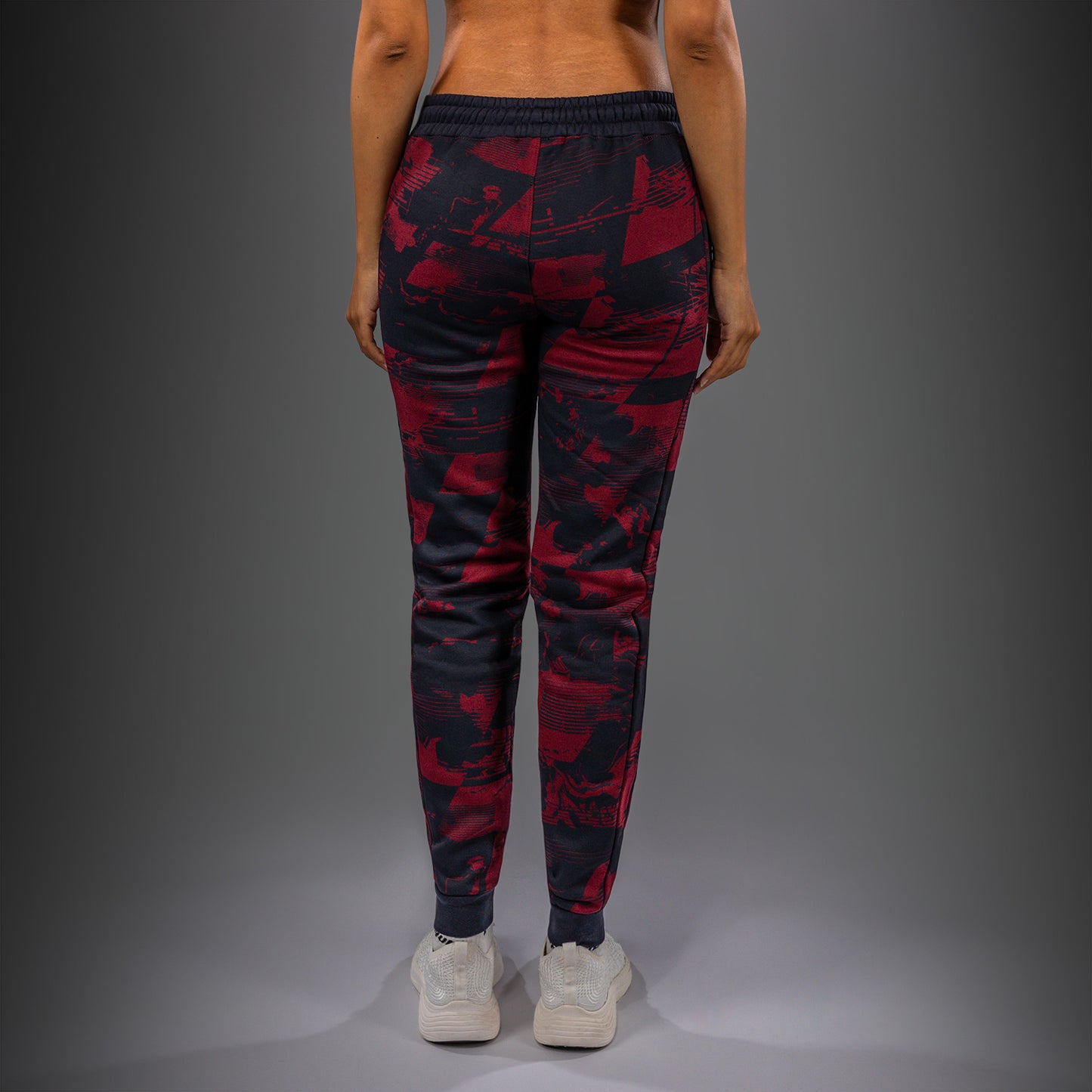 Pantalon Femme UFC Zenith by Venum Authentic Fight Week - Bleu marine/Bordeaux/Argent