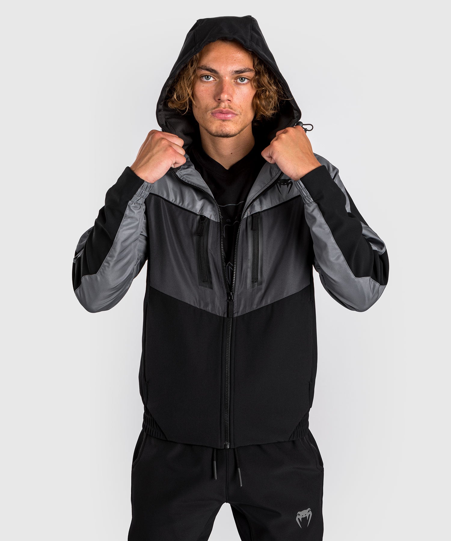 Veste de survêtement Venum Laser 3.0 - Noir/Gris - product-type_Vestes