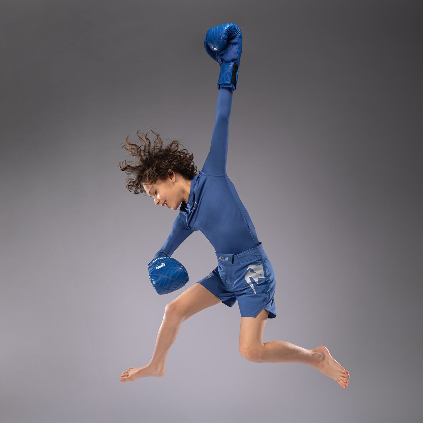 Short de combat pour Enfants Venum Light - Bleu Royal - product-type_Shorts de MMA