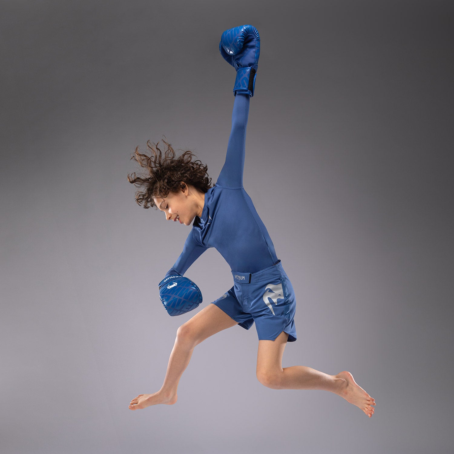 Short de combat pour Enfants Venum Light - Bleu Royal - product-type_Shorts de MMA