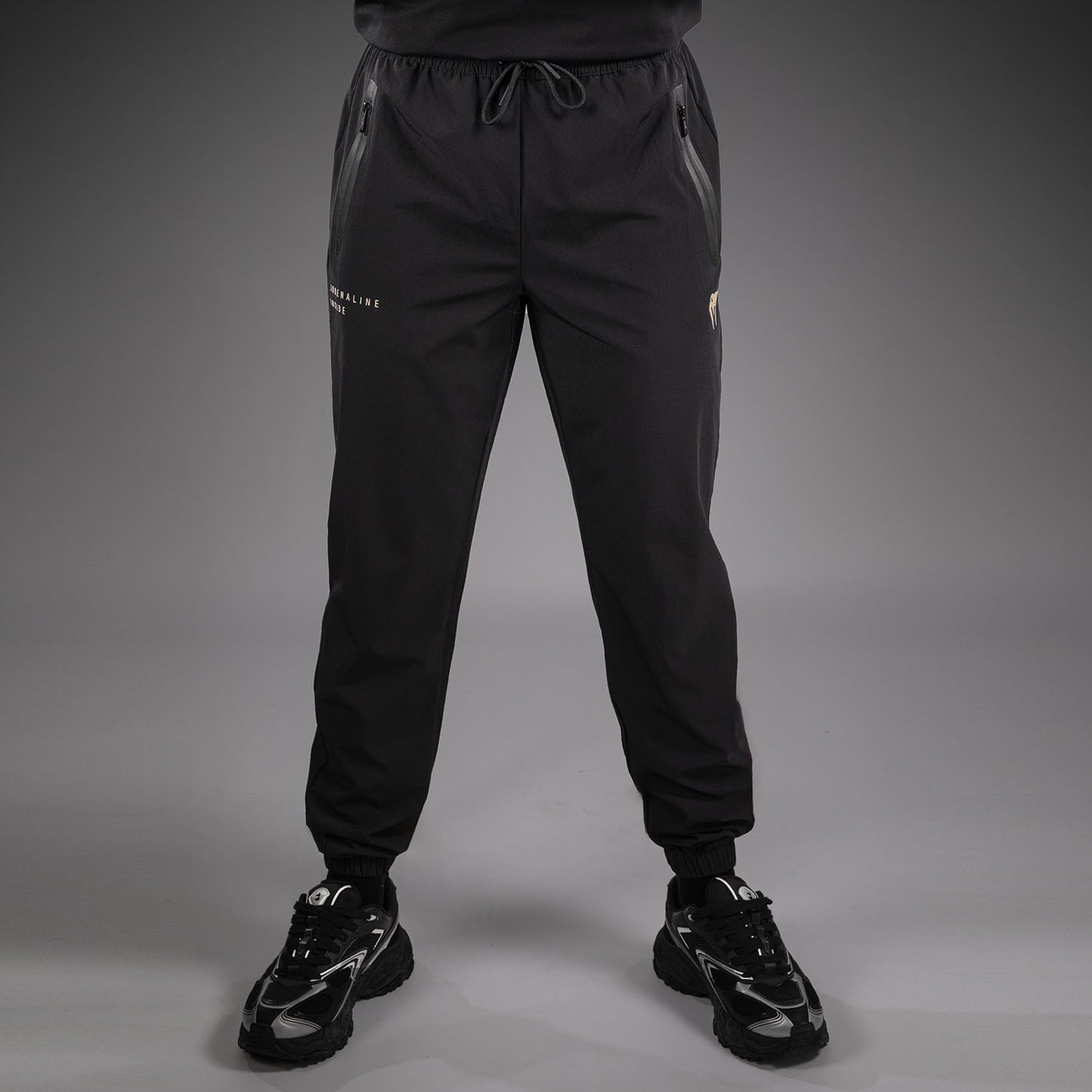 Pantalon de Survêtement Venum Adrenaline – Noir/Sable - product-type_Pantalons de jogging