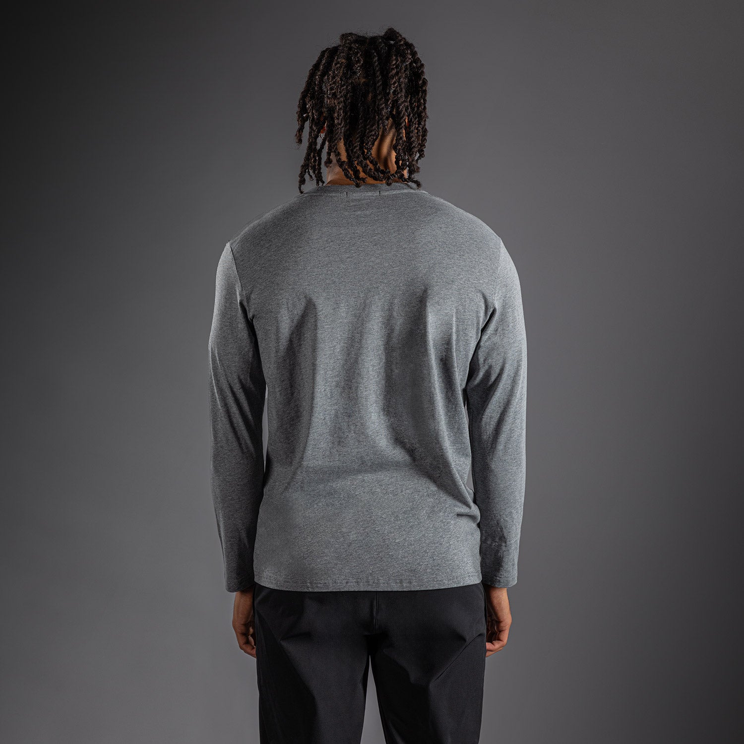 T-shirt à manches Longues Venum Lineup - Gris Chiné/Blanc - product-type_T-Shirts